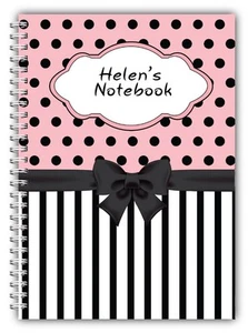 A5 PERSONALISIERTES NOTIZBUCH NOTIZBLOCK LINIERT PERSONALISIERT GESCHENK 100 SEITEN LEHRERGESCHENK - Bild 1 von 3