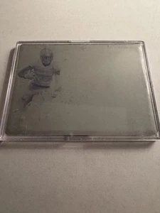 2020 Leaf Trinity Trevon Diggs Cyan Printing Plate 1/1 RC Alabama - Picture 1 of 2