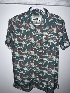 Warrior Camos Performance Shirt Adult Multi Tropics Camouflage Green Large - Picture 1 of 6