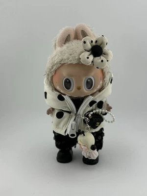 Sudadera con capucha acolchada negra a lunares Labu Clothes 🖤 Crybaby 🖤 Conjunto (sin muñeca) Foto 1 de 4