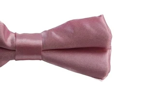 Boys Baby Pink Bow Tie Wedding Little Baby Toddler Kids Adjustable Pretied - Picture 1 of 3