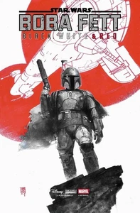 Star Wars Boba Fett Black, White & Red #1 - Picture 1 of 1