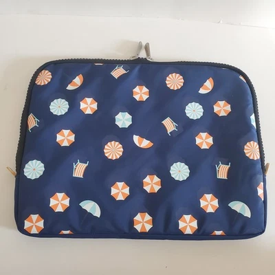 Bolsa de almuerzo delgada con manga aislante Yumbox Poche estampado de sombrilla Foto 1 de 4