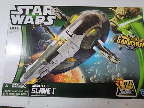 2013 Star Wars Jango Fett's Slave 1  New open Box see pics Cover