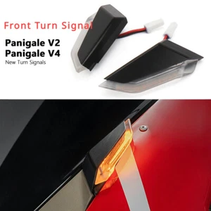 LED Front Turn Signal Flasher Indicator Light Fit For DUCATI Panigale V4 V4S V4R - Picture 1 of 16