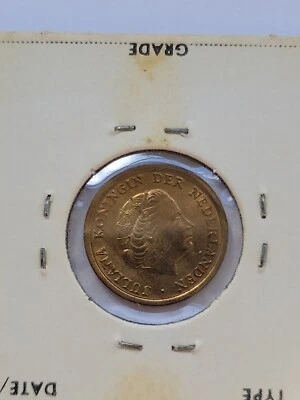 Netherlands 1959 1 Cent Bronze Coin UNC 1535 - Image 1 of 2