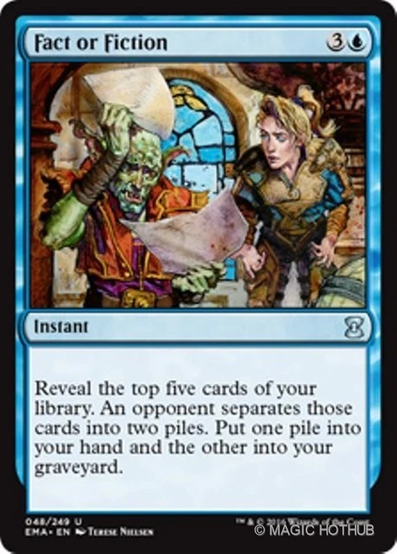 MTG - FACT OR FICTION - Eternal Masters (U) - Image 1 of 1