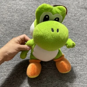 Super Mario Green Yoshi TM 2012 Nintendo Goldie 11'' inch Plush Peluche New Tag - Picture 1 of 12