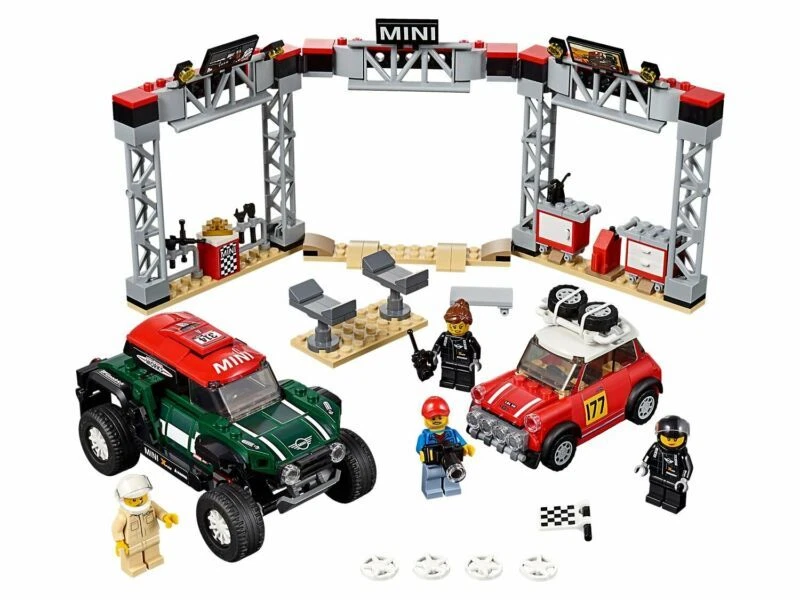 LEGO 75894 Speed Champions Mini Cooper S Rally 2018 MINI John Cooper Works Buggy Foto 1 de 4