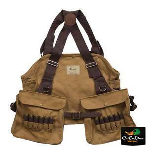 NEW AVERY OUTDOORS GHG HERITAGE STRAP VEST WITH GAME BAG & SHELL POCKETS TAN
