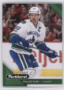 2017-18 Upper Deck Parkhurst Henrik Sedin #222 HOF