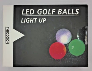 New & Sealed Thiodoon Pack of 6 Super Bright LED Night Golf Balls Light Up - Picture 1 of 2