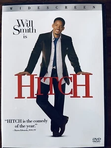 Hitch (DVD, 2005) w/Will Smith, WS, CC, DD 5.1, PG-13, Comedy w/Extras, VG Cond. - Picture 1 of 3