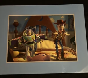 1996 Disney Exclusive Commemorative Lithograph TOY STORY Woody & Buzz - Bild 1 von 4