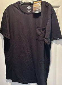 Dickies T-Shirt mit Tasche Large schwarz Baumwollmischung neu mit Etikett - Bild 1 von 5