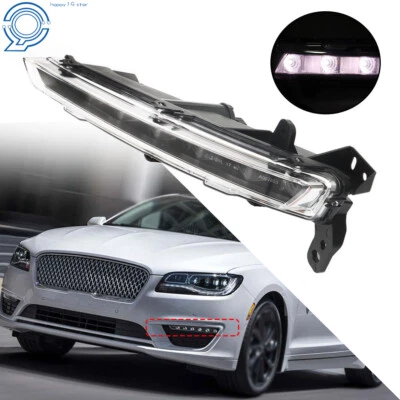 Fog Light For Lincoln MKZ 2017-2020 LED Clear Lamp Front Bumper Driver Left Side Foto 1 de 4