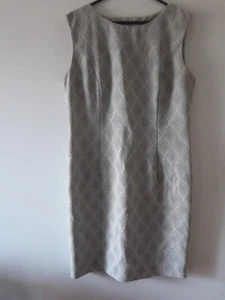 D.I.O. Dress Womens Size 12 Sleeveless Zip Shift Vintage Made in Aust - Picture 1 of 12