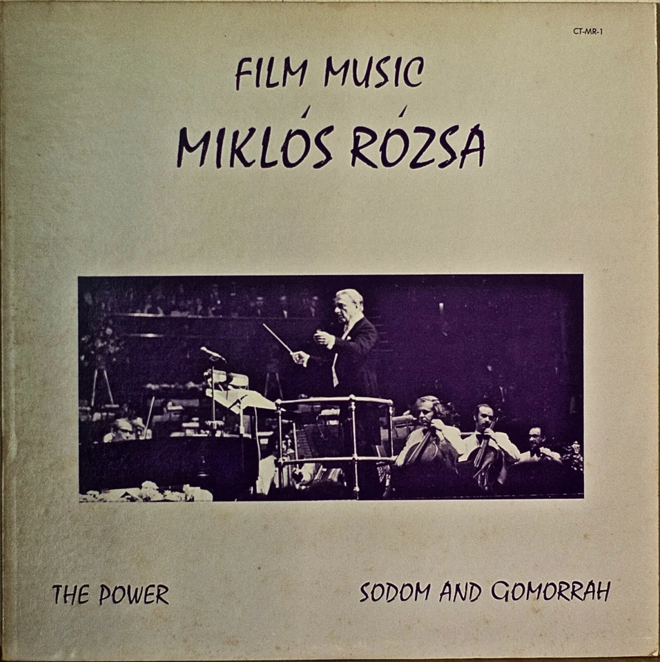 MIKLOS ROZSA: Film Music-NM1979LP & Conducting The Power/Sodom & Gomorrah  - Image 1 of 1