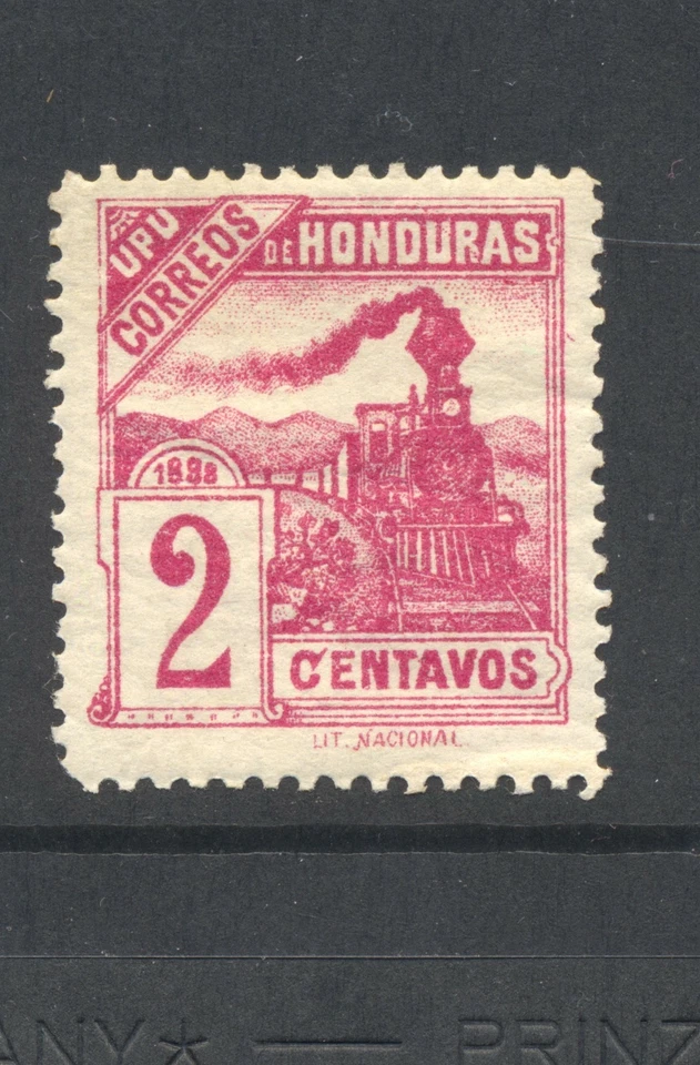 Honduras 1898 SG 109 Railway MH - Image 1 of 1