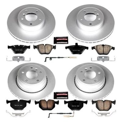 PowerStop CRK5439 Brake Kit For BMW 528i xDrive 2009-2010 Front Rear Foto 1 de 4