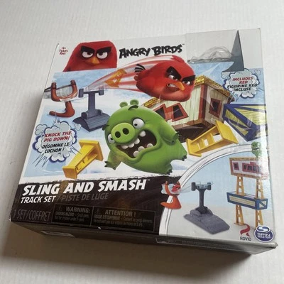 Angry Birds Pig City Strike Juego de Acción Spin Master Rovio - Sin Pegatina Foto 1 de 4