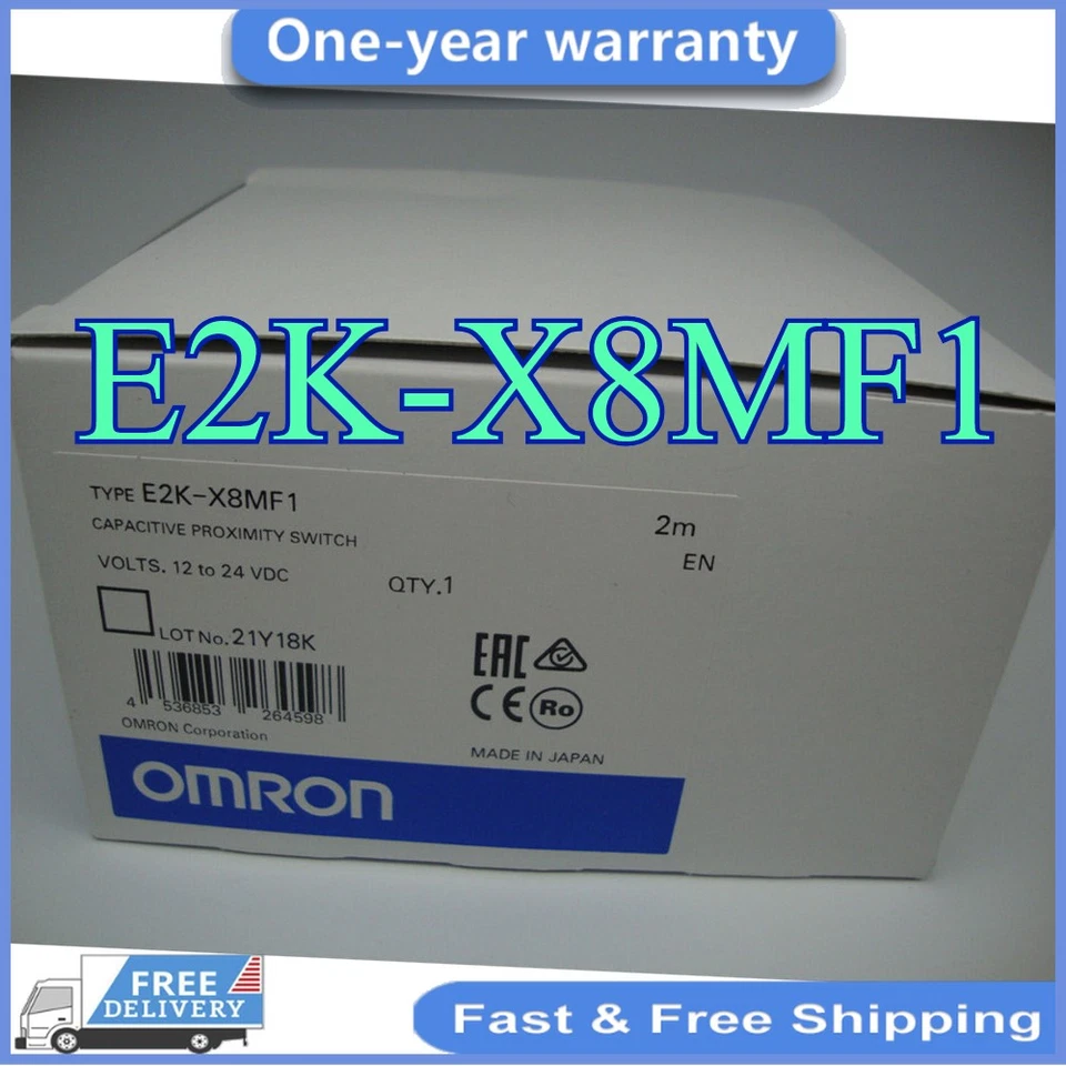 PC NEW Omron E2K-X8MF1 E2KX8MF1 Proximity Switch Sensor Free Shipping  Fast Ship - Image 1 of 4