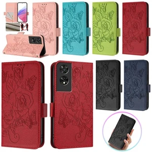 Für TCL 50 40 XL 30Z T-Mobile 7 Magnet PU Leder Tasche Rose Kartenhalter Cover - Bild 1 von 92