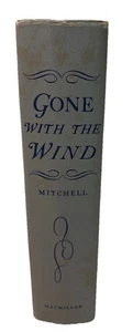 Vintage Gone With The Wind by Margaret Mitchell MacMillan 1936 Gray Hardcover - Picture 1 of 15