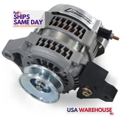 Proform 66437, One 100 Amp Alternator w/10SI Adapter Performance Racing Parts - Image 1 of 4