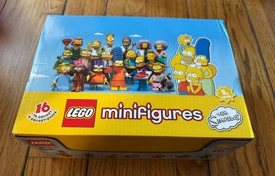 Lego 71009 The Simpsons Series 2 Collectible Minifigures SEALED CASE *RETIRED* - Image 1 of 3