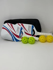 Transcend Pro Pickleball Paddle | Carbon Fiber Surface | 16mm - Set of 2 - Picture 1 of 1