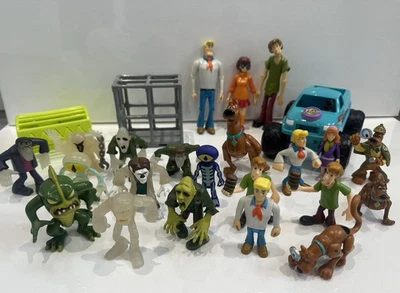 Bundle Of Scooby Doo figures set - Characters, Monsters Villains & Truck - Image 1 of 4