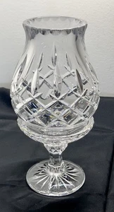 Candelabro Gorham Full Plomo Cristal King Edward Hurricane Corte Diamante 8 3/4" - Imagen 1 de 11