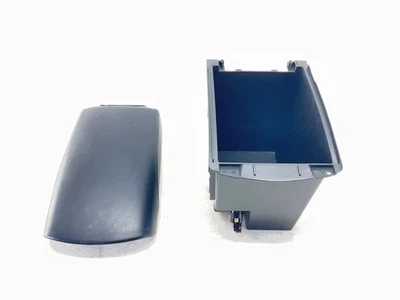 Bandeja de almacenamiento de consola central Nissan Rogue 14-17 caja y tapa de reposabrazos OEM Foto 1 de 4