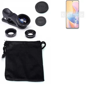 Pour TCL 60R 5G Objectifs Smartphone Lentilles fisheye macro grand angle - Zdjęcie 1 z 6