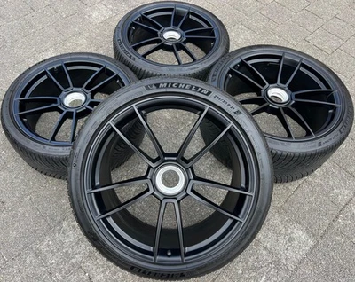 4 ORIGINAL 20" 21" ALU WINTERRÄDER PORSCHE 911 992 GTS ZENTRALVERSCHLUSS MICHELI - Bild 1 von 4