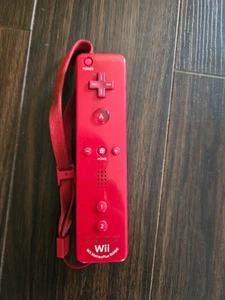 PARA REPUESTOS O REPARACIÓN Mando a distancia Rojo Oficial Wii Wii U Motion Plus OEM - Imagen 1 de 2