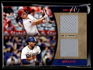 Topps 2025 Topps Mookie Betts / Mike Trout MEM, SN50 Dodgers Angels - Picture 1 of 2