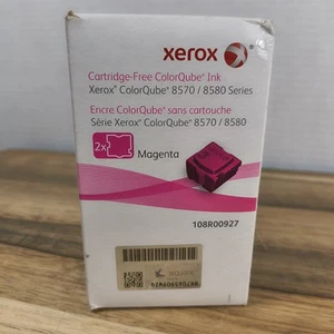 Xerox 108R00927 Cartridge Free ColorQube Ink 2x Magenta 8570/8580 Series SEALED - Picture 1 of 5