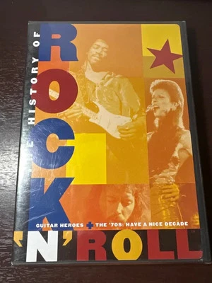 The History Of Rock N Roll: Guitar Heroes, The 70’s DVD FREE SHIPPING - Image 1 of 4