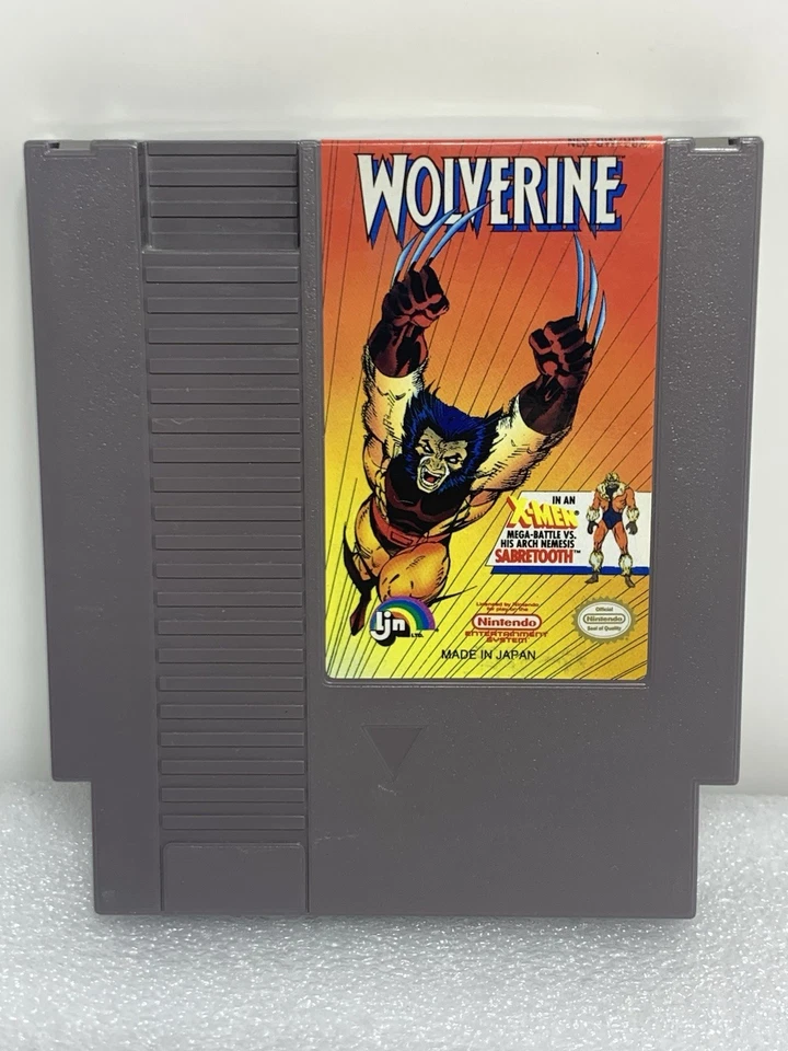 🔥Juego Wolverine Nintendo NES Auténtico, Limpio y Probado Excelente Estado Foto 1 de 4