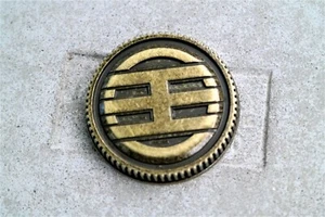 Legacy ROYAL GOLD KING Power Coin-Weathered Made for Legacy Ranger Morpher - Picture 1 of 4