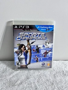 Sports Champions (Sony PlayStation 3, 2010) PS3 Complete CIB w/ Manual - Picture 1 of 3