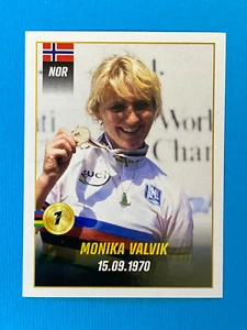 Panini 2021 UCI Road World Championships Sticker n. 87 Monika Valvik - Imagen 1 de 1