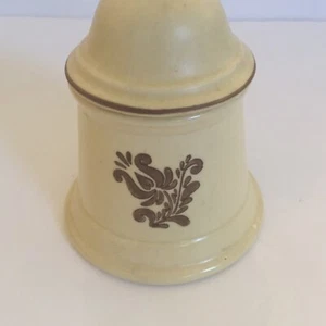 Pfaltzgraff Village Pattern Covered Sugar Bowl 6-22 MADE IN USA 6  INCH - Picture 1 of 10
