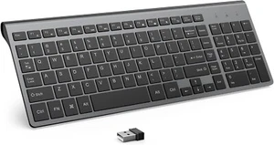 🔥JOYACCESS KB2US Wireless Keyboard, 2.4G Slim and Compact Wireless Keyboard🔥 - Picture 1 of 7