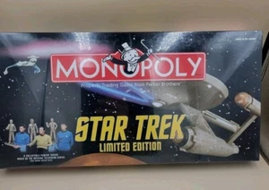 Jetons de collection en étain Monopoly STAR TREK édition limitée 2000 jeu scellé - Photo 1/10