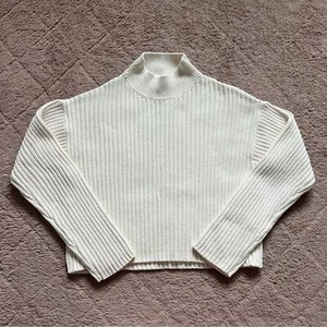 Zara Cotton Blend Turtleneck Sweater Juniors Size 13/14 Women’s S - Picture 1 of 7