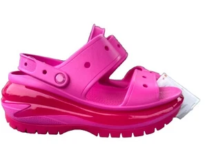Crocs Mega Crush Clog Juice 207989 Electric Pink Unisex Herren 11 Damen 13 Chunky - Bild 1 von 21