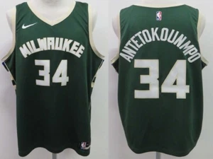 MILWAUKEE BUCKS NIKE NBA USA MAGLIA SHIRT JERSEY BASKET BASKETBALL SIZE 56 - Picture 1 of 13
